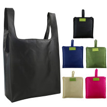 Ripstop Polyester Reusable Foldable Durable Washable Shopping Bag